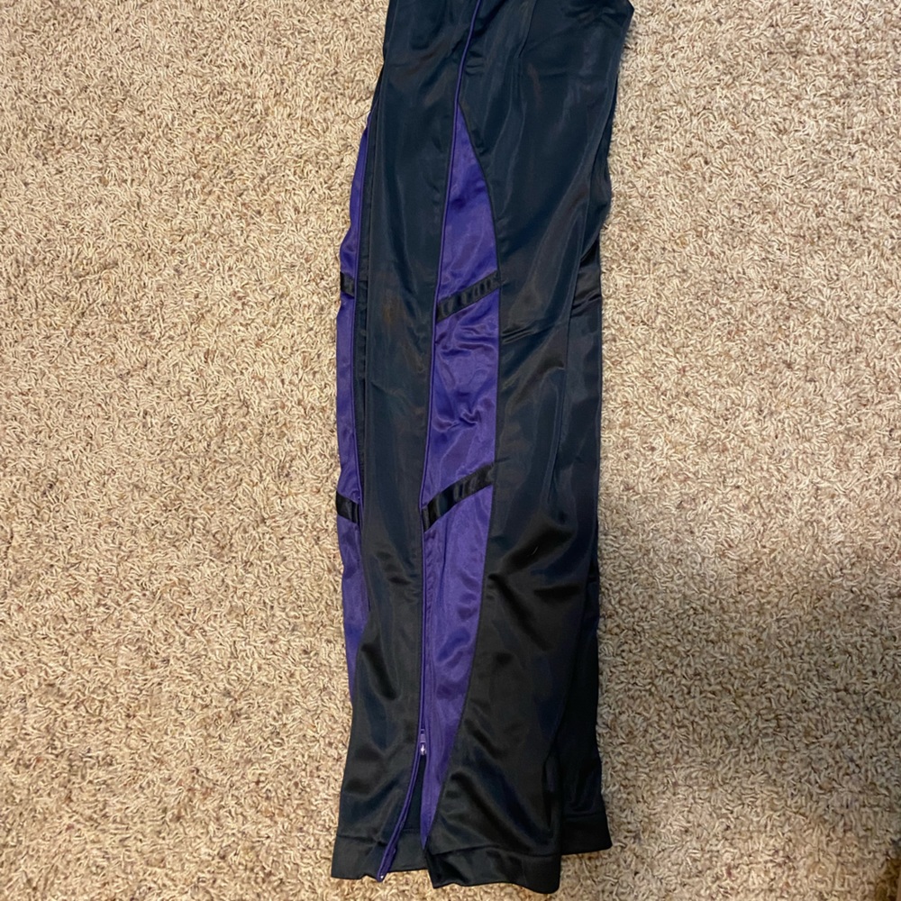 Brand new black and purple sweats